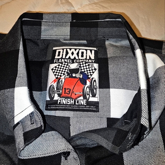 Women's XL Dixxon Flannel "Finish Line" - Picture 1 of 4